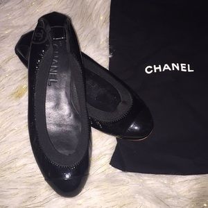Chanel  black size 36 1/2 like new